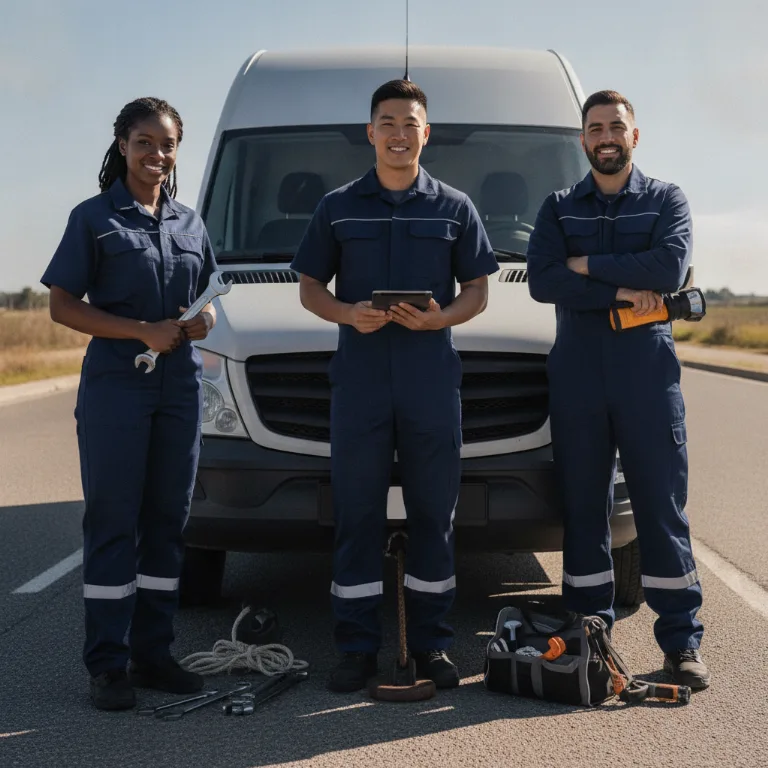 Autosleepdienst team in Vlaardingen